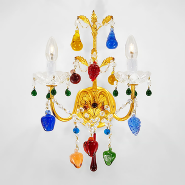 PRIMIZIA - Handmade Murano glass wall lamp by Sogni Di Cristallo - view 3